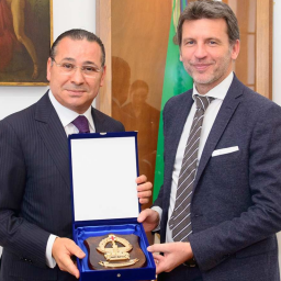 United Arab Emirates delegation visits Palazzo Giuresconsulti in Milan 